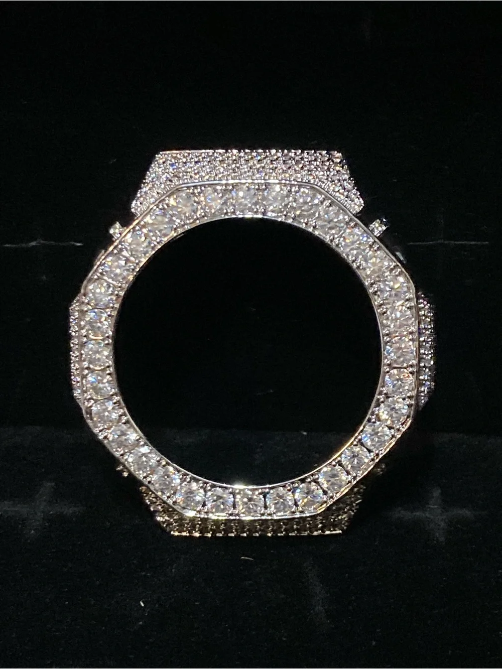 ✨ Moissanite G-Shock Upgrade Bezel 💎 GRA Certificate Included ✨